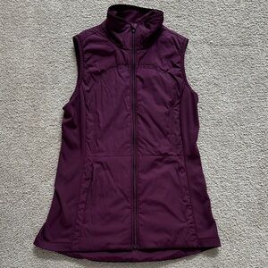 Lululemon Size 6 Run For Cold Plum Puffer Vest